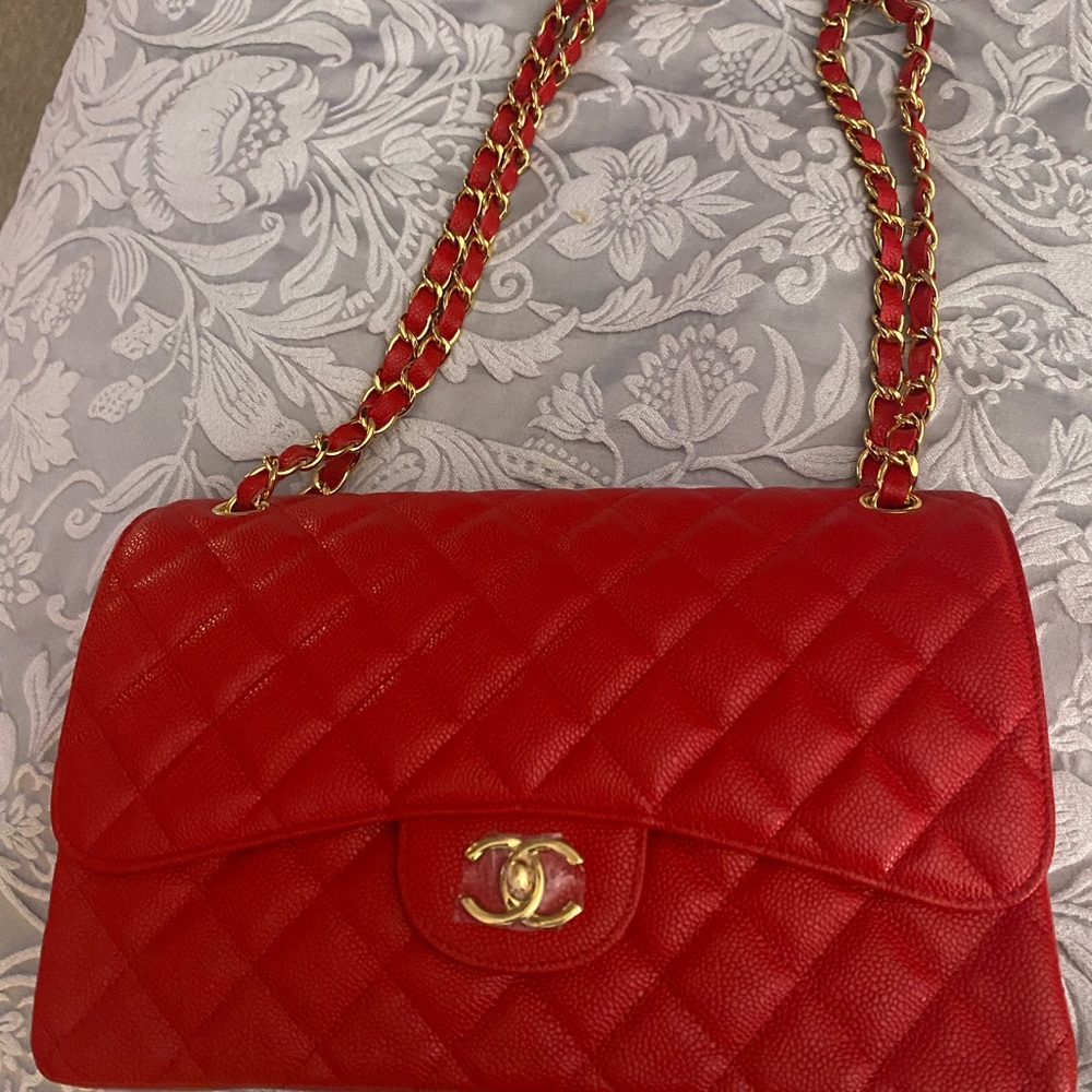 Caviar Leather Bag